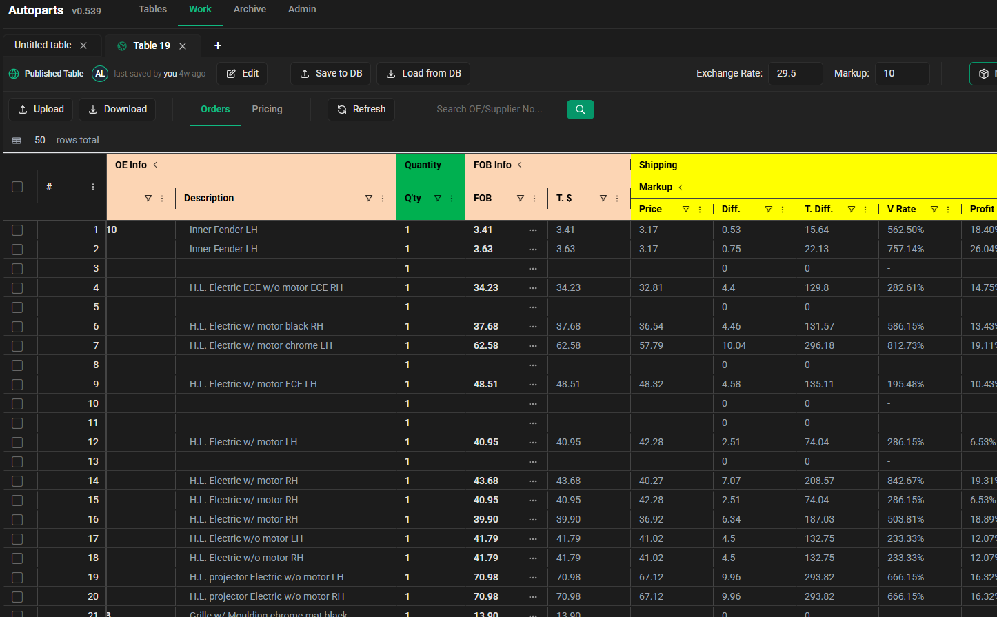 AutoPartsDB - Enterprise Inventory System
